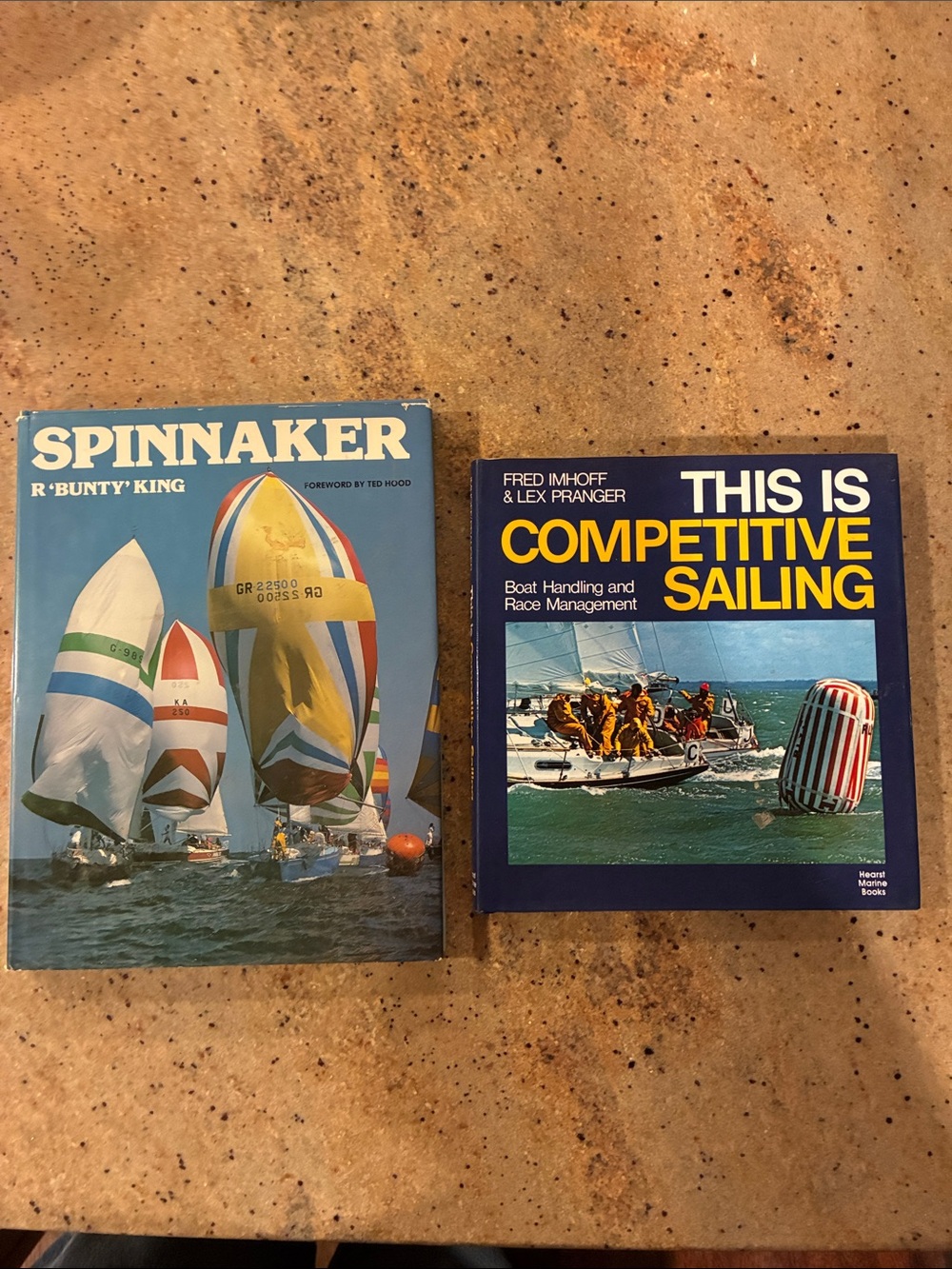 This Is Competitive Sailing & Spinnaker Vintage Books 1st US Editions (Lot of 2)